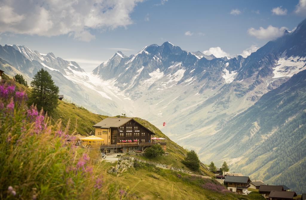 Alpenhotel Zur Wildi Lauchernalp Wiler Dış mekan fotoğraf